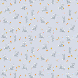 Bunnies in Blue
