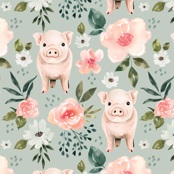 Pig in Mint