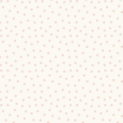 Tossed Polka Dot in Sweet pink on Cream