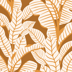 Palm Play in Copper Brown
