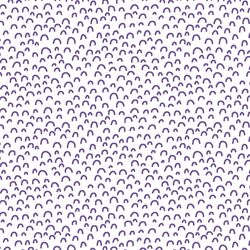 Doodle in Ultra Violet on White