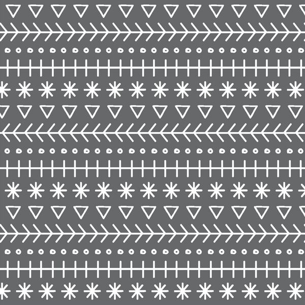 Stitch the Stars in Charcoal