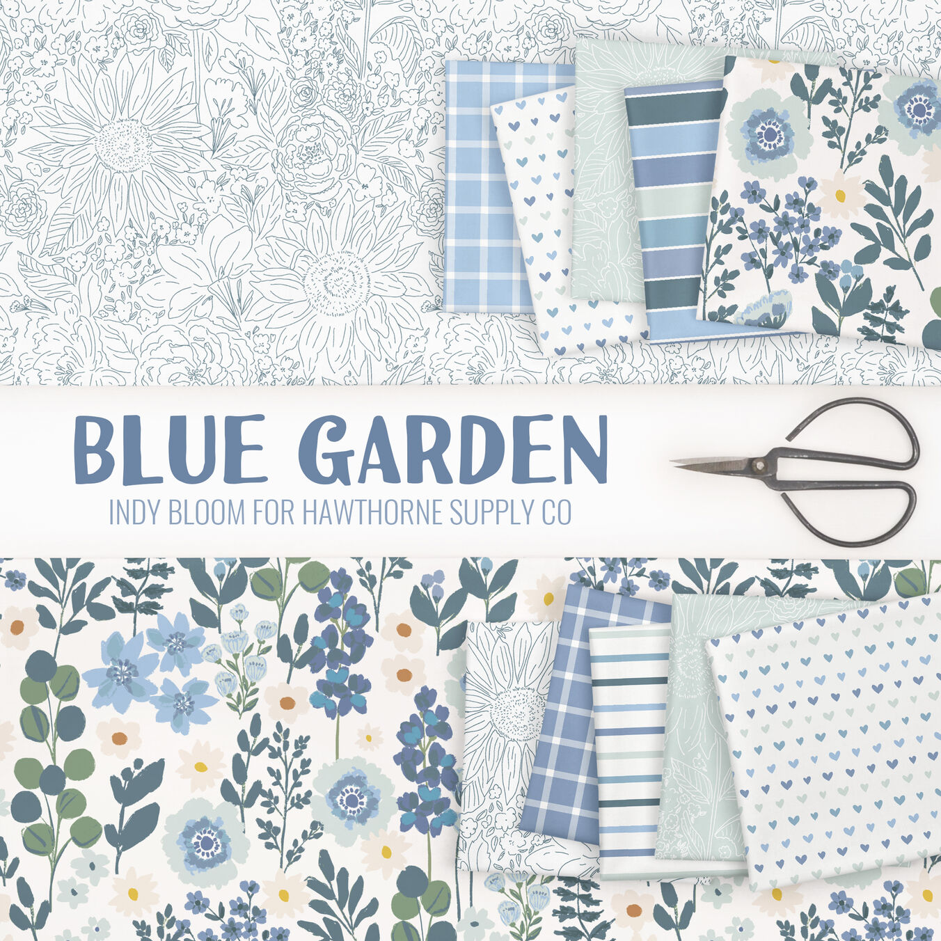 Blue Garden Poster Image