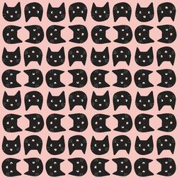 Meow in the Middle in Pink