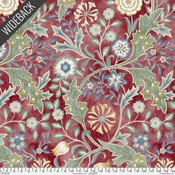 Wilhelmina Wideback in Crimson