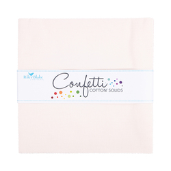 Confetti Cotton 10" Square Pack in Champagne Pink