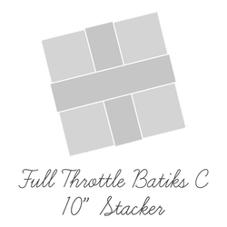 Expressions Batiks Racing 10" Square Pack in Full Throttle Hot Wheels Traditional C