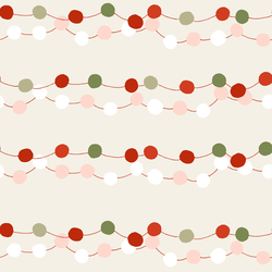 Large Garland in Flurry