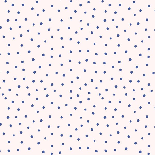 Painted Dots in Dark Blue