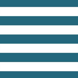 Horizontal Play Stripe in Topaz