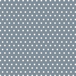 Winter Dot in White on Winter Blue