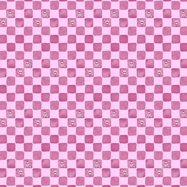 Skull Checkers in Fruit Punch