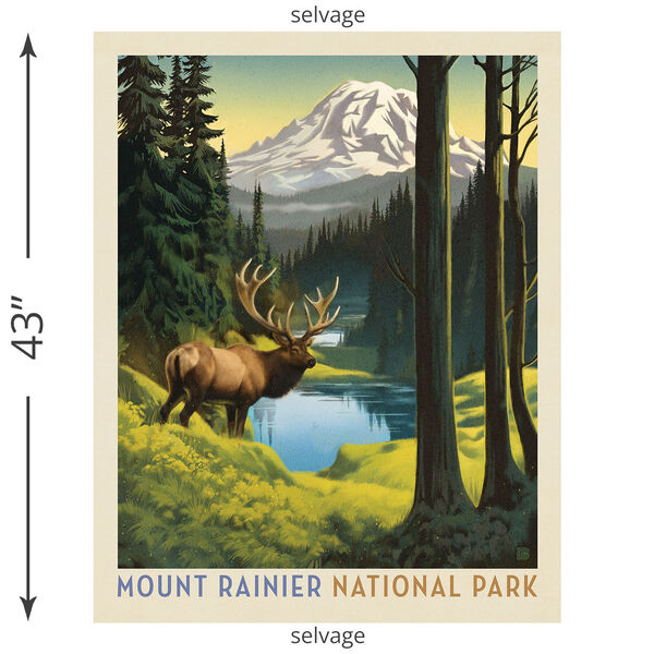 Mount Rainier Poster Panel (2025)