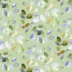 Leaves and Circles in Green