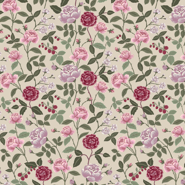 Roses in Plum