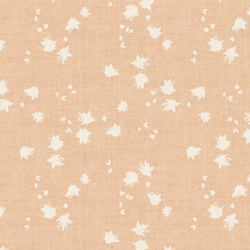 Scattered Floral in Coral