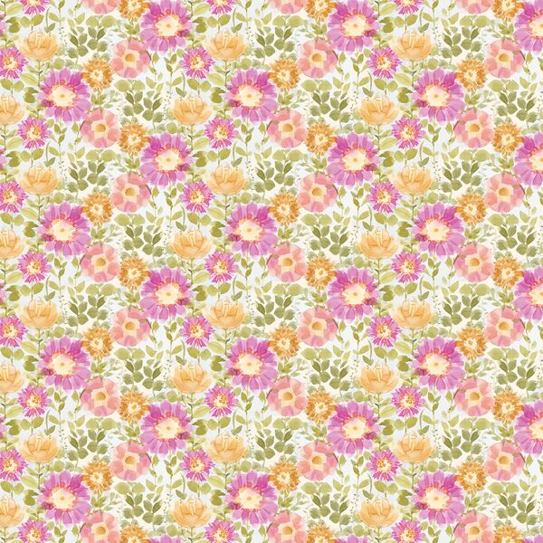 Little Floral Wash in Sky