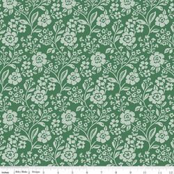 Trailing Blossoms in Green