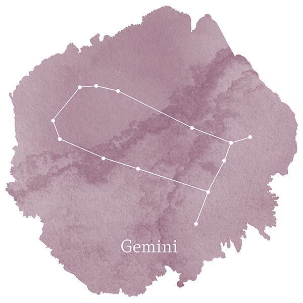 Gemini Sign Panel in Celestial