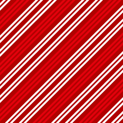 Striped in Red Velvet