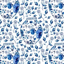Chinoiserie in Cobalt