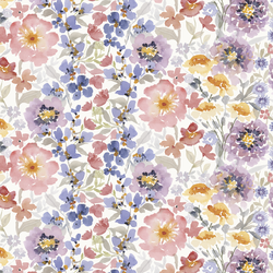 Endless Garden in Citron White
