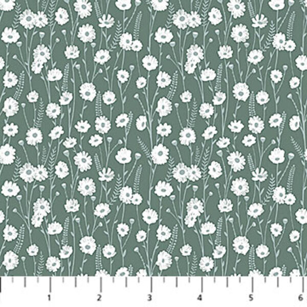 Daisies in Green