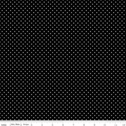Swiss Dot in Black