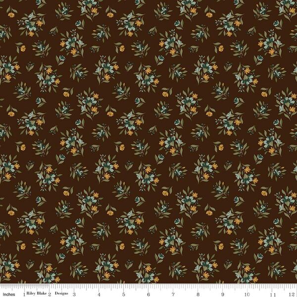 Floral in Coffee