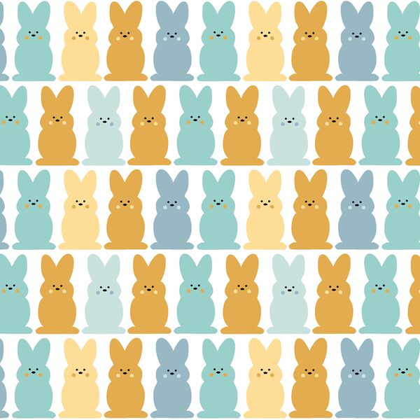 Bunnies in Blues