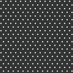 Polka Dots in Raven