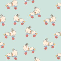 Roller Skates in Retro