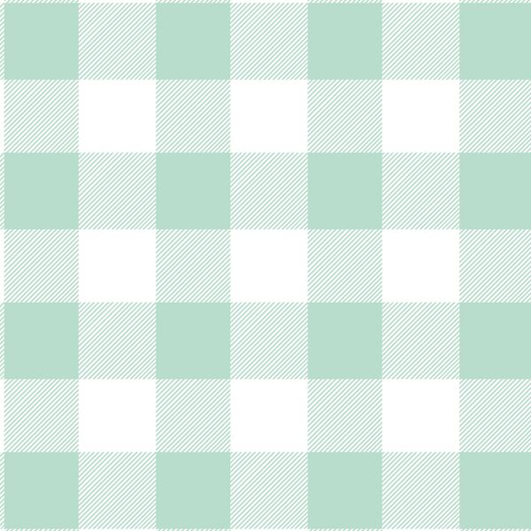 Buffalo Plaid in Mint