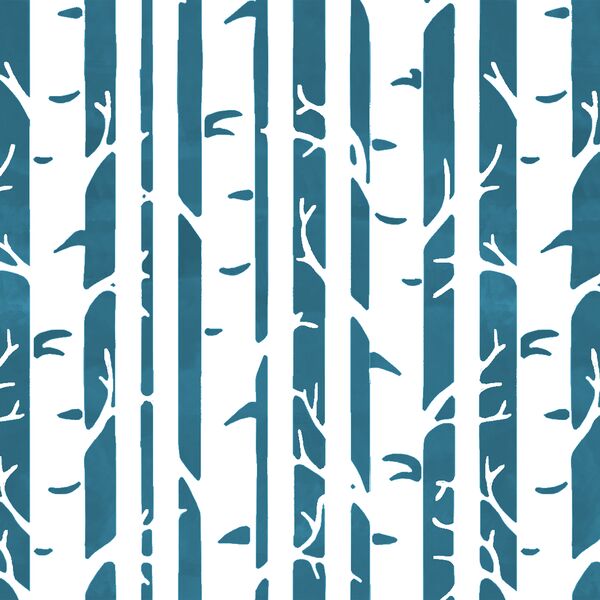 Birches in Topaz