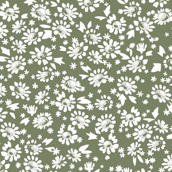 Daisies in Olive
