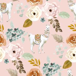 Big Garden Llama in Pink