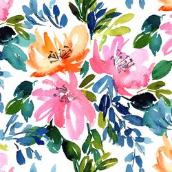 Large Blooming Jungle in Paradise