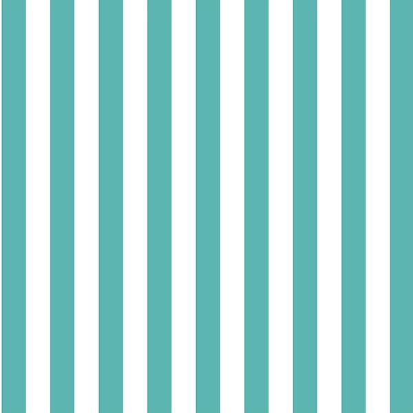 Candy Stripe in Seafoam