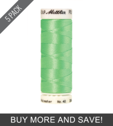 Mint (3406-5440) - Poly Sheen - 220 Yards (5 Pack)