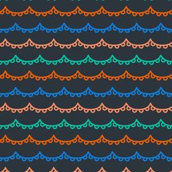 Streamers in Azul