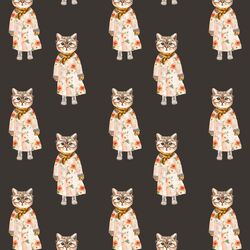 Little Miss Kitty in Brown