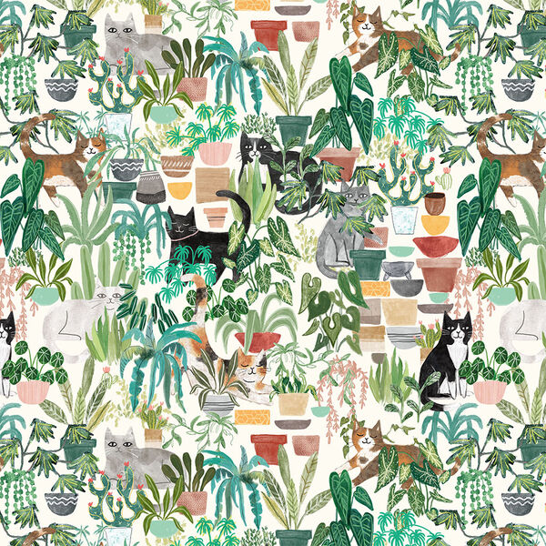 Hidden Cats in Light Cream