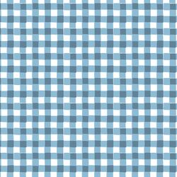 Whimsical Gingham in Sky Blue