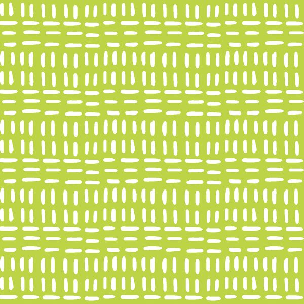 Stitched in Lime