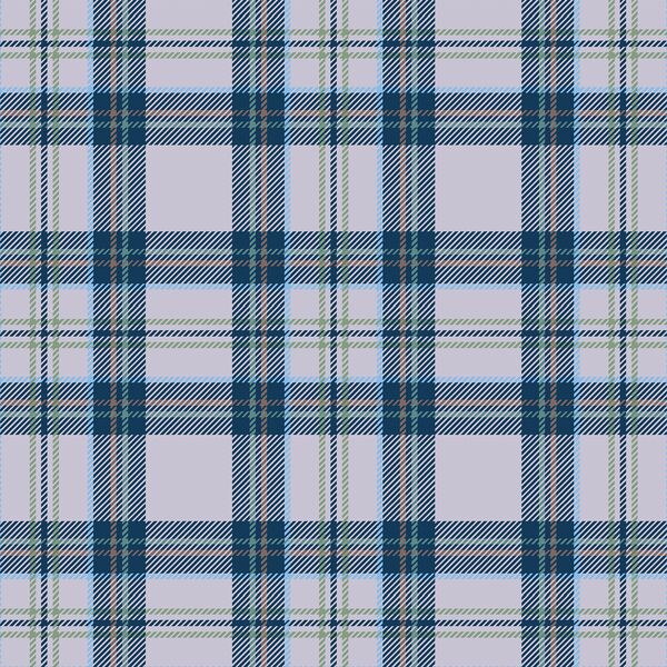 Morning Plaid in Fog