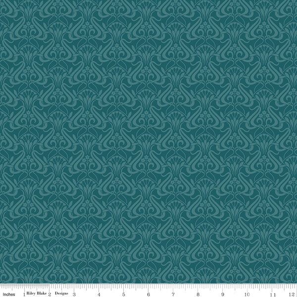 Nouveau Shadow in Ocean Green