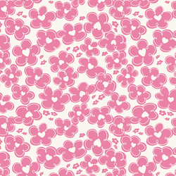 Little Daisy Heart in Aurora Pink