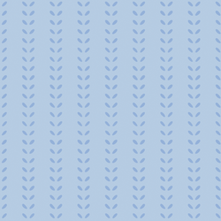 Vine Stripe in Sky Blue