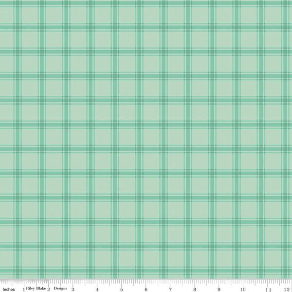 Gingham in Mint