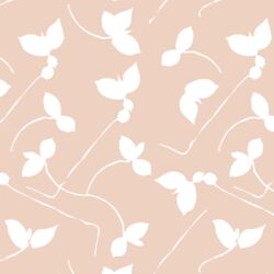 Botanicals in Pale Peach